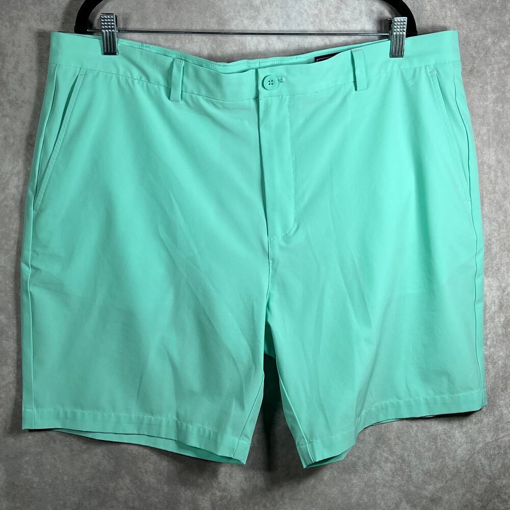Vineyard Vines‎ Performance Shorts Mens 40 Green Chino Flat Front Outdoor Casual